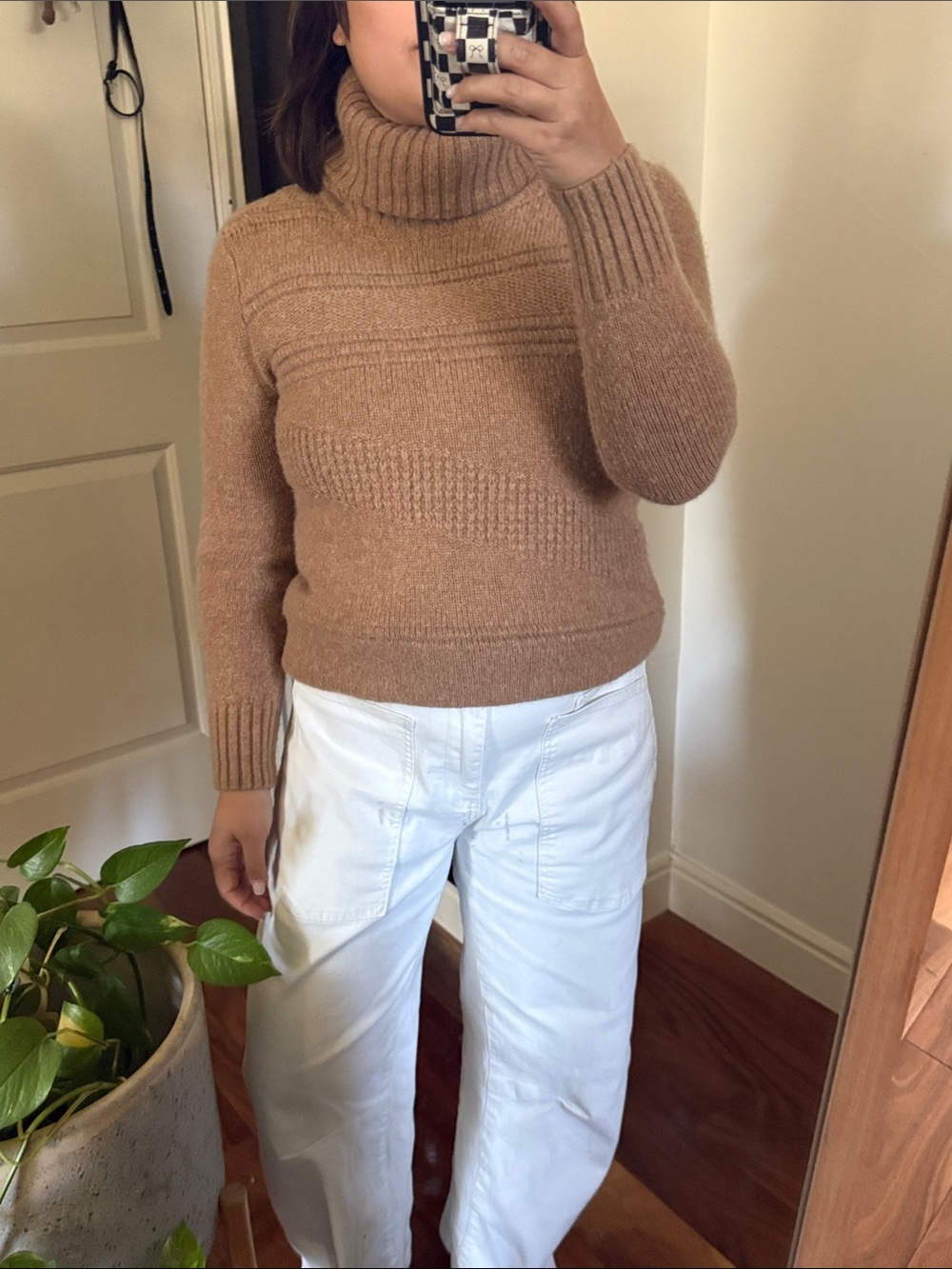 Diane Von Furstenberg Talassa Wool Cashmere Cowl Neck Sweater. S